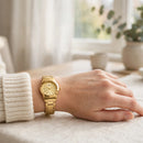 Reloj Mujer Q&Q C74A-004PY Diseño Elegante