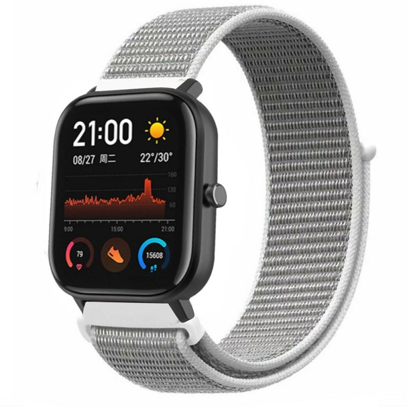 Pulso para smartwatch de Nylon tejido - Gris