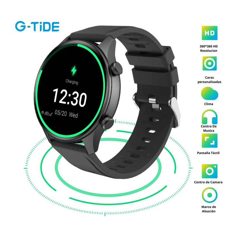 Reloj Inteligente G-TIDE R2 Pro – Cafe