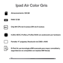 Ipad Air 11" M4 128GB- Gris