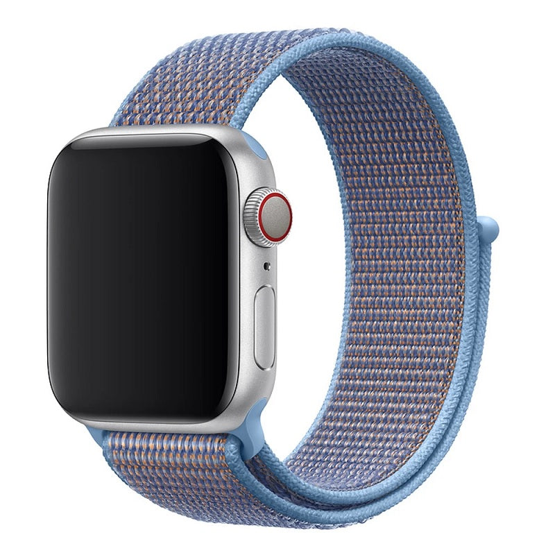 Pulso para smartwatch de Nylon tejido - Azul