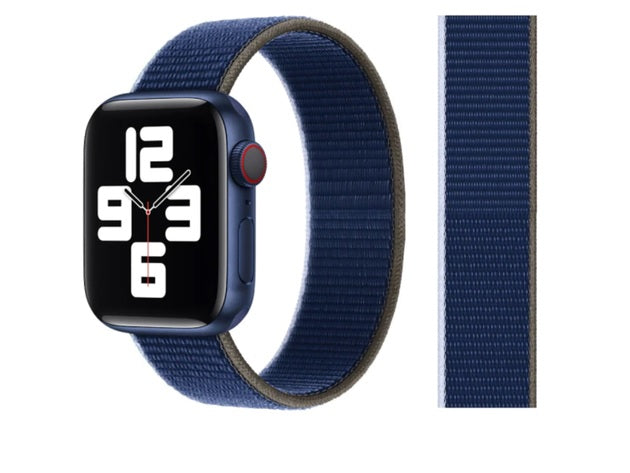 Pulso para smartwatch de Nylon tejido - Azul