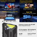 Tablet Armor Pad 4 Ultra 256GB/16GB 5G- Negra
