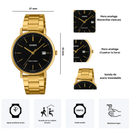 Reloj Hombre Casio Modelo MTP-VT05G-1E Diseño Elegante