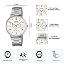 Reloj Hombre Casio Modelo MTP-VT06D-7B Diseño Elegante