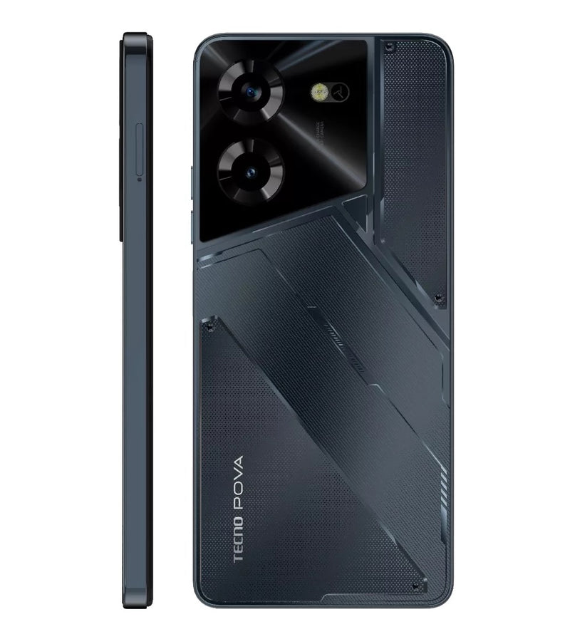 Celular Tecno POVA 5 Gamer 256GB/8GB RAM - Negro