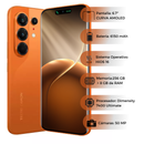 Celular Tecno Camon 50 Ultra 5G 256GB/8GB - Naranja