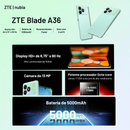 Celular ZTE BLADE A36 4G 64GB/2+4 GB RAM-VERDE