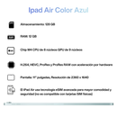 iPad Air 11" M4 128GB - Azul