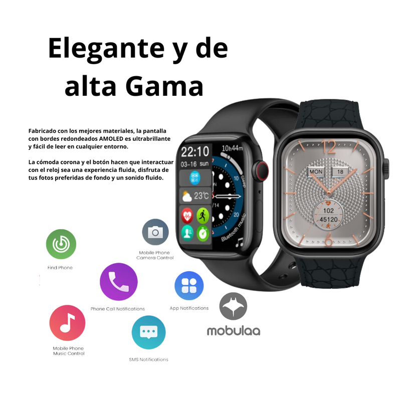 Reloj inteligente Smartwatch H9 Pro MINI Blanco