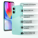 Celular ZTE BLADE A35E 4G 64GB/2+4GB RAM-Verde