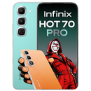 Celular Infinix Hot 70 Pro 5G 256GB/6+6 GB RAM - Verde Místico