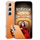 Celular Infinix Hot 70 Pro 5G 256GB/6+6 GB RAM - Naranja Termico