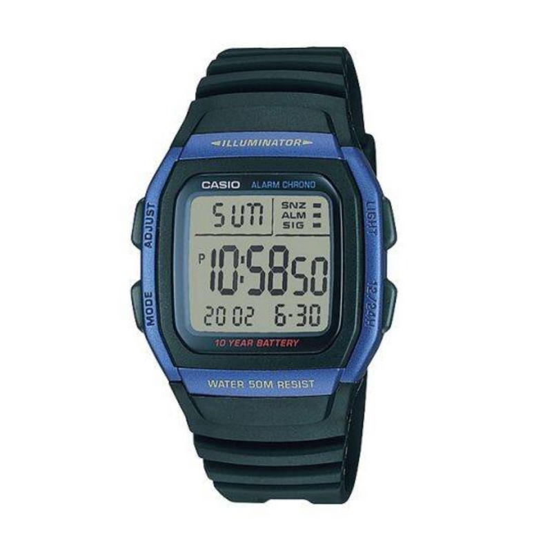 Reloj Casio W-96H-2AV Diseño Deportivo