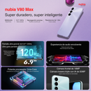 Celular ZTE Nubia V80 Max 4G 256GB/ 8+12 GB RAM-Morado