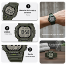 Reloj Casio AE-1600HX-3AV Diseño Deportivo