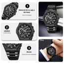 Reloj SKMEI Modelo 2452 NEGRO FONDO NEGRO