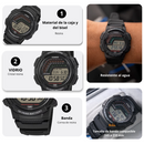 Reloj Casio Referencia WS-1800-1A Diseño Deportivo