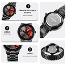Reloj SKMEI Modelo 1990 MODELO C NEGRO FONDO ROJO