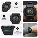 Reloj Casio AE-1600HX-1BV Diseño Deportivo