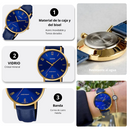 Reloj Casio Modelo LTP-VT01GL-2B Diseño Elegante