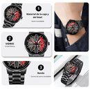 Reloj SKMEI Modelo 1990 MODELO D NEGRO FONDO ROJO