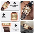 Reloj Casio Modelo MTP-B190RGL-9BV Diseño Elegante