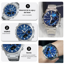 Reloj Casio Edifice EFV-C120D-2A Diseño Deportivo