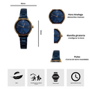 Reloj Q&Q QZ37J801Y Diseño Casual