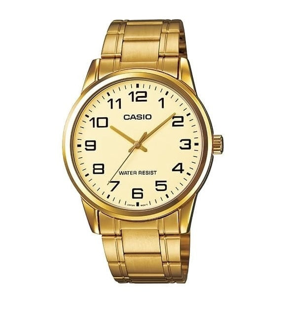 Reloj Casio Para Caballero Referencia MTP-V001G-9B Diseño Elegante