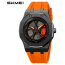 Reloj Skmei 2359 Giratorio Naranja