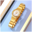 RELOJ SKMEI 2342 DORADO CORREA ACERO PARA MUJER