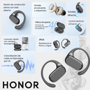 Audifonos Inhalambricos HONOR CHOICE Open Ear- Negros