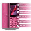 Celular Nokia 105 Dual Sim 4G - Rosado