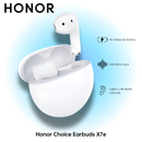 Audifonos Inhalambricos Honor Choice Earbuds X7e- Blanco