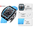 Reloj Curren Modelo 8442 Deportivo  - Azul