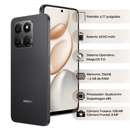 Celular X7D 4G 256GB/ 6GB RAM- NEGRO
