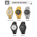Reloj Hombre SKMEI Modelo 2452 Plateado Fondo Negro