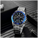 Reloj Edifice Casio Referencia EFV-540D-1A2 Diseño Deportivo
