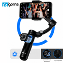 Estabilizador iGoma Gimbal 3-Axis L10- Negro