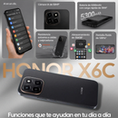 Celular Honor X6C 4G 256GB/ 8GB RAM-NEGRO