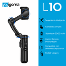 Estabilizador iGoma Gimbal 3-Axis L10- Negro