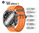 Reloj Inteligente Mobulaa MS Ultra 1 Diseño Deportivo