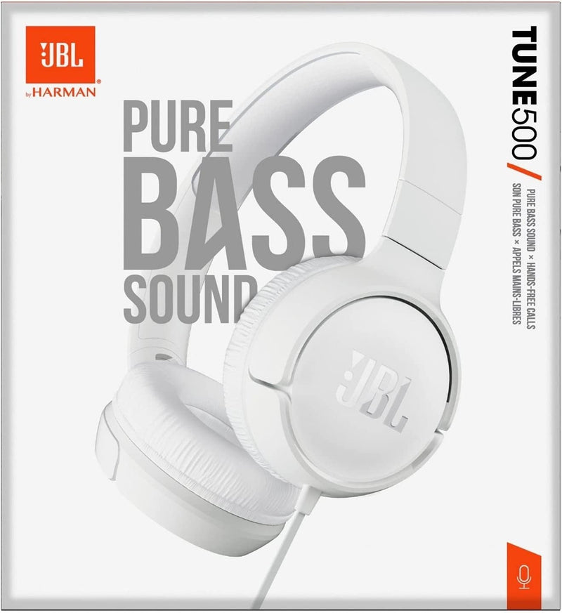 Audífonos JBL Tune 500 - Blancos