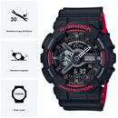 Reloj Casio G-SHOCK GA-110HR-1A Diseño Deportivo