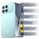 Celular Xiaomi Poco F8 PRO 5G 512GB/12GB RAM -Azul