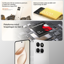 Celular Honor 400 Smart 256GB/6GB RAM-Plateado