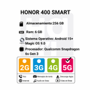 Celular Honor 400 Smart 256GB/6GB RAM-Dorado