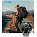 Reloj Inteligente G-TIDE R6 Pro Deportivo – Silver