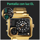 Reloj Hombre SKMEI Modelo 1392 Dorado